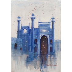 Abdul Hameed, 12 x 18 inch, Acrylic on Canvas, AC-ADHD-188